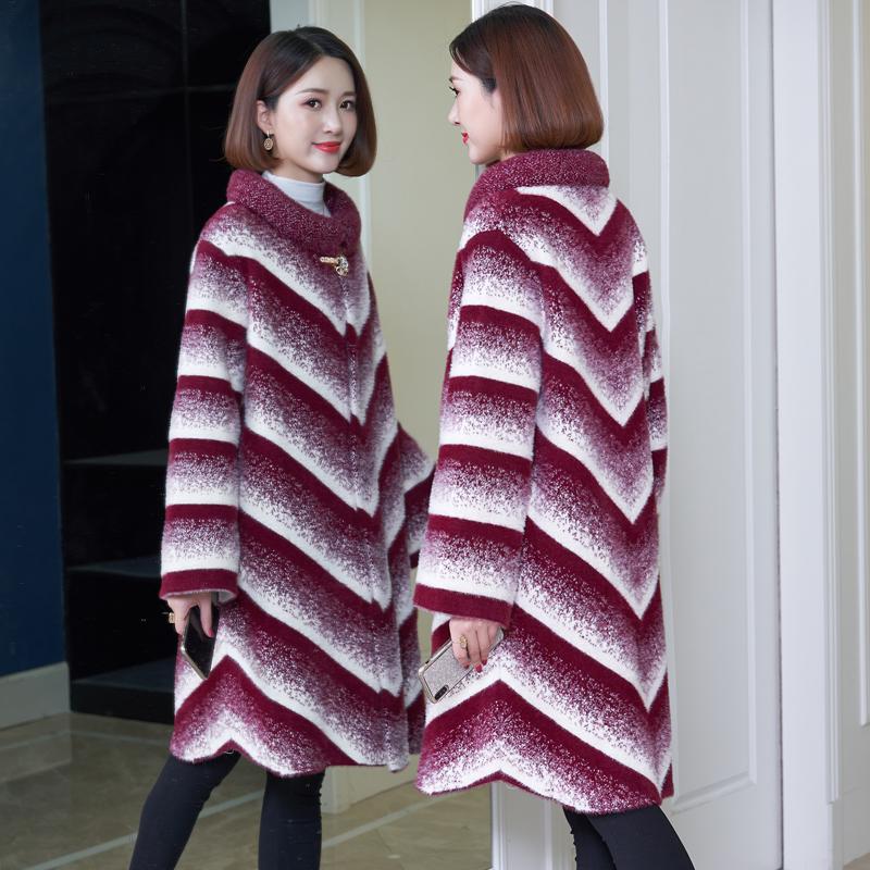 Fur Winter Casual Solid Teddy Coat Women Long Sleeve Fleece Long Jacket Turn Down Collar Lamb Fur Coat Outerwear Fourrure Fasion, Red
Fur Winter Casual Solid Teddy Coat Women Long Sleeve Fleece Long Jacket Turn Down Collar Lamb Fur Coat Outerwear Fourrure Fasion, Red
