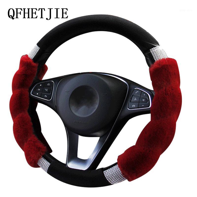 QFHETJIE Plush Car Steering Wheel Cover Winter Length Plush Imitation Rex Anti-skid Warm car Handle Cover1
QFHETJIE Plush Car Steering Wheel Cover Winter Length Plush Imitation Rex Anti-skid Warm car Handle Cover1