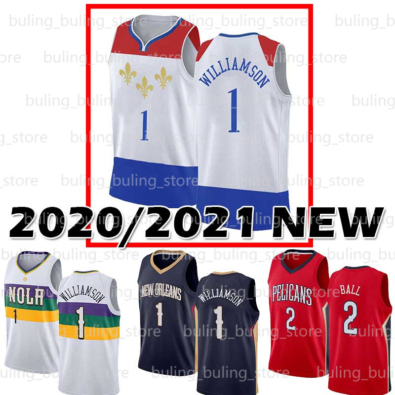 2020 2021 New Orleans Pelicans Jersey Zion 1 Williamson Lonzo 2 Ball Mens NCAA Duke Blue Devils College 20 21 Basketball Jerseys, Black;red
2020 2021 New Orleans Pelicans Jersey Zion 1 Williamson Lonzo 2 Ball Mens NCAA Duke Blue Devils College 20 21 Basketball Jerseys, Black;red