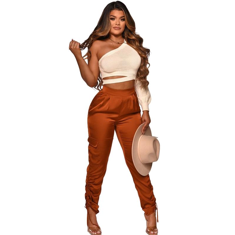 Streetwear Silk Side Drawstring Woman Pants Autumn High Waisted Pants Trousers with Pockets Long Joggers Women Stacked, Black
Streetwear Silk Side Drawstring Woman Pants Autumn High Waisted Pants Trousers with Pockets Long Joggers Women Stacked, Black