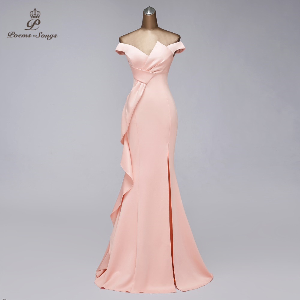 Elegant mermaid evening dress Boat Neck vestido de festa Candy Color evening gowns elegant formal party dresses women evening 201114, Color as photo
Elegant mermaid evening dress Boat Neck vestido de festa Candy Color evening gowns elegant formal party dresses women evening 201114, Color as photo