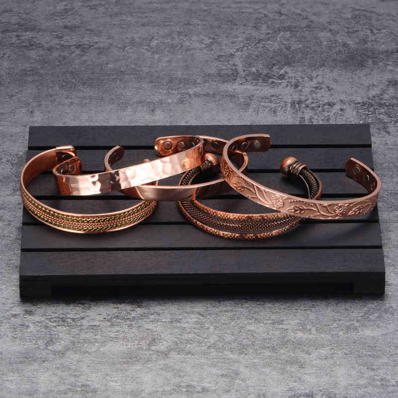 Pure Copper Bracelet Men Magnetic Arthritis Adjustable Magnets Cuff Therapy Health Energy for
Pure Copper Bracelet Men Magnetic Arthritis Adjustable Magnets Cuff Therapy Health Energy for