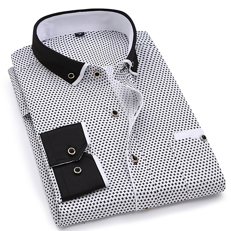 2021 New Men's Blouses Wear Long Sleeves Printed Male Dressed Comfortable White Shirt 9jlb, Sh219
2021 New Men's Blouses Wear Long Sleeves Printed Male Dressed Comfortable White Shirt 9jlb, Sh219