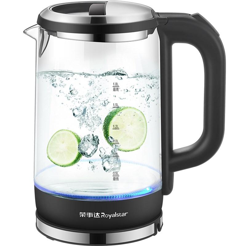 Quick boiling electric kettle automatic power off household transparent glass water pot 304 stainless steel small water heater t
Quick boiling electric kettle automatic power off household transparent glass water pot 304 stainless steel small water heater t