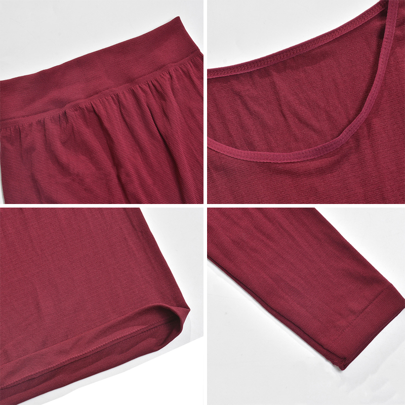 Queenral Long Johns Thermal Underwear For Women/Men Thermo Suit Ultra-thin Winter Clothes Thermo Underwear Sets Female/Male Warm 201027