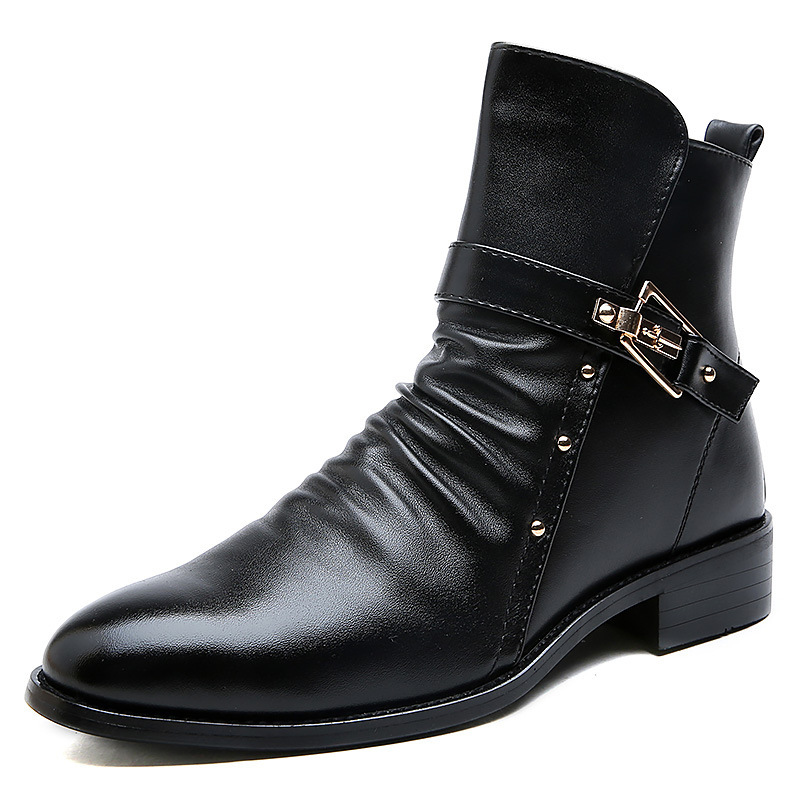 of New Arrival Men Casual Cowboy Genuine Punk Leather Shoes Motorcycle Short Male Zapatos Boots Hombre Botts G0x3, Brown
of New Arrival Men Casual Cowboy Genuine Punk Leather Shoes Motorcycle Short Male Zapatos Boots Hombre Botts G0x3, Brown