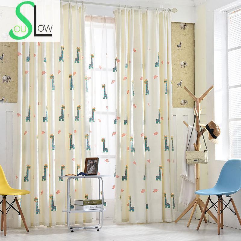 Slow Soul Giraffe Deer Cartoon Curtain Linen Curtains French Window Embroidered For Living Room Cortinas Tulle Kitchen Bedroom1
Slow Soul Giraffe Deer Cartoon Curtain Linen Curtains French Window Embroidered For Living Room Cortinas Tulle Kitchen Bedroom1