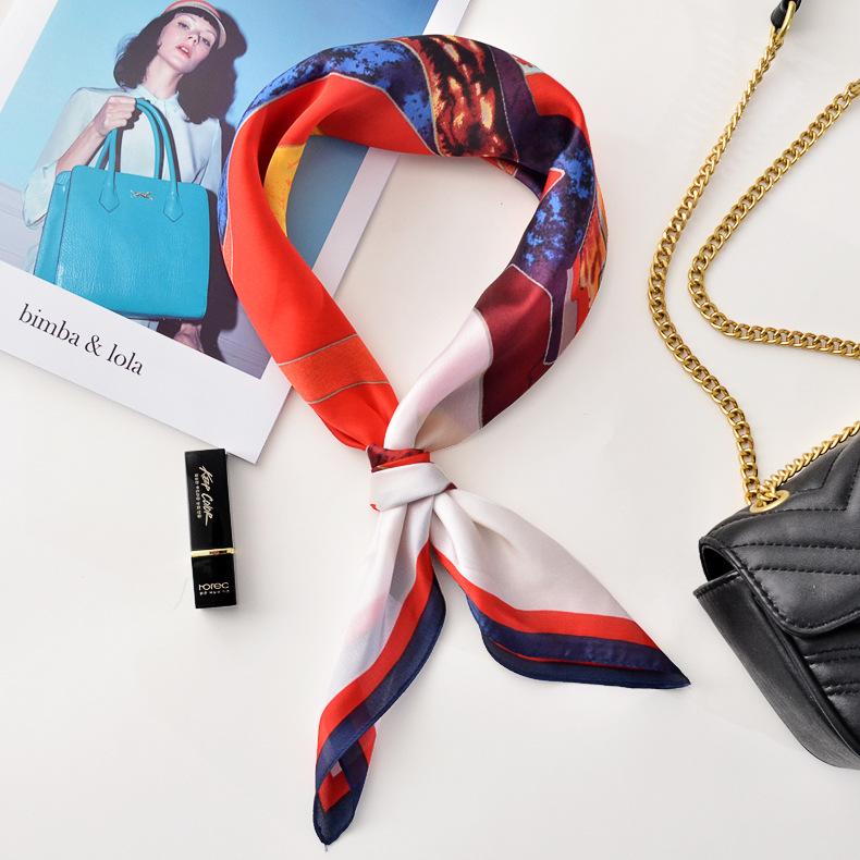 Scarves Royalmaybe Spring And Summer Small Scarf Women Print Decoration Factory Wholesale
Scarves Royalmaybe Spring And Summer Small Scarf Women Print Decoration Factory Wholesale