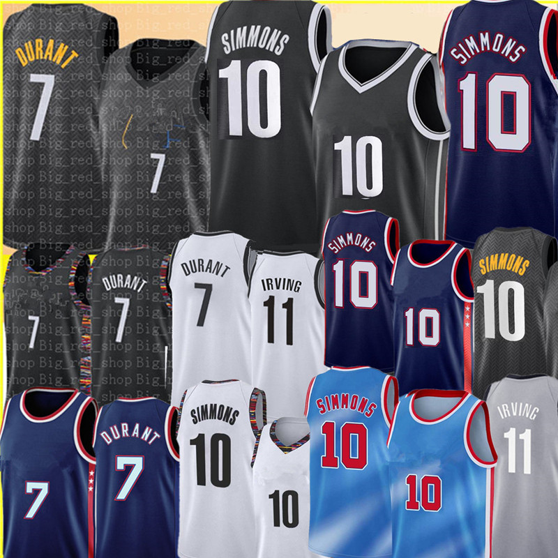 2022 Ben 10 Simmons Basketball Jersey Kevin 7 Durant 11 Kyrie Jerseys Irving men Jersey Black White Blue Grey S M L XXL
2022 Ben 10 Simmons Basketball Jersey Kevin 7 Durant 11 Kyrie Jerseys Irving men Jersey Black White Blue Grey S M L XXL