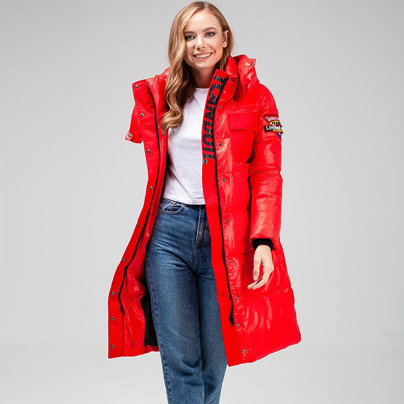 CEPRASK New Winter Jacket Women Plus Size Cotton Women's Winter Coat Windproof Hooded Warm Down Jacket Parka outerwear 201109