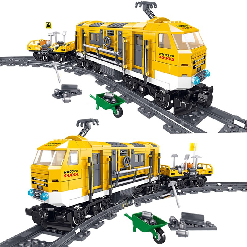 Technic City Series Rail Maintenance Train Power Function Motor Tracks Set Building Kit Blocks Toys For Children CREATOR EXPERT Q1126
Technic City Series Rail Maintenance Train Power Function Motor Tracks Set Building Kit Blocks Toys For Children CREATOR EXPERT Q1126