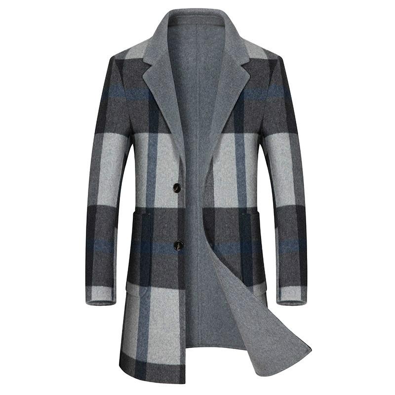 Men Jacket 2020 New Arrival Autumn Wool Jackets Men,men's Smart Causal Plaid Wool Jackets 19A928 Men Coat, Gray
Men Jacket 2020 New Arrival Autumn Wool Jackets Men,men's Smart Causal Plaid Wool Jackets 19A928 Men Coat, Gray