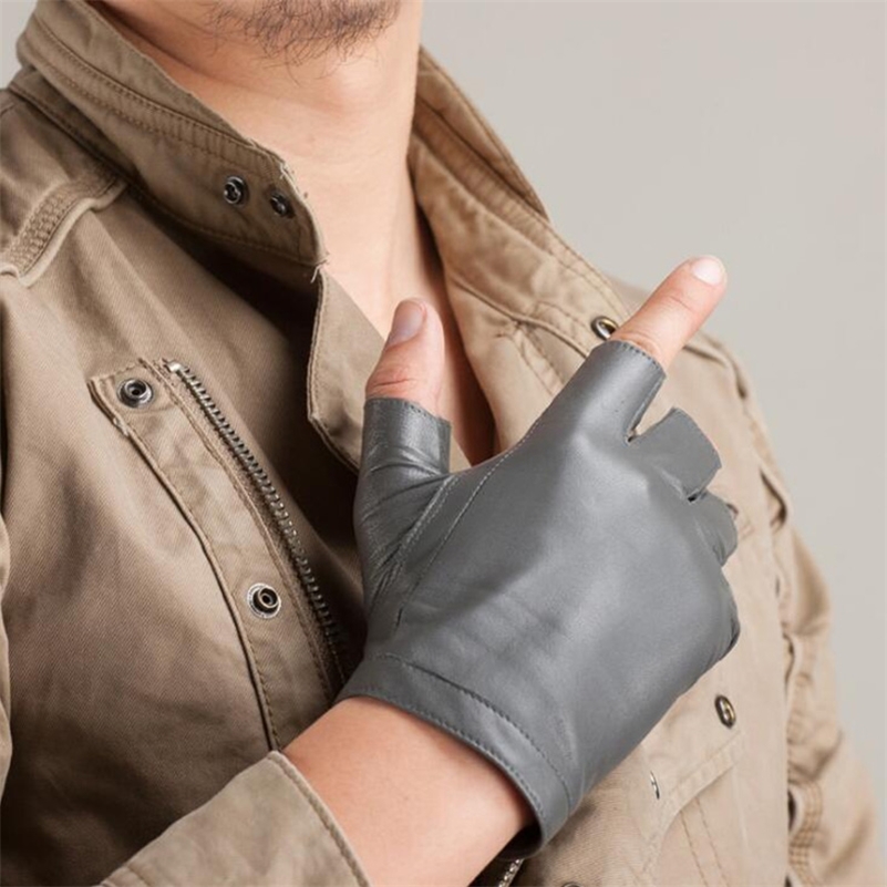 New Fashion High Quality Soft Women Men Half Finger Genuine Leather Motocycle Fingerless Luvas Tactical Sheepskin Gloves LJ201215
New Fashion High Quality Soft Women Men Half Finger Genuine Leather Motocycle Fingerless Luvas Tactical Sheepskin Gloves LJ201215