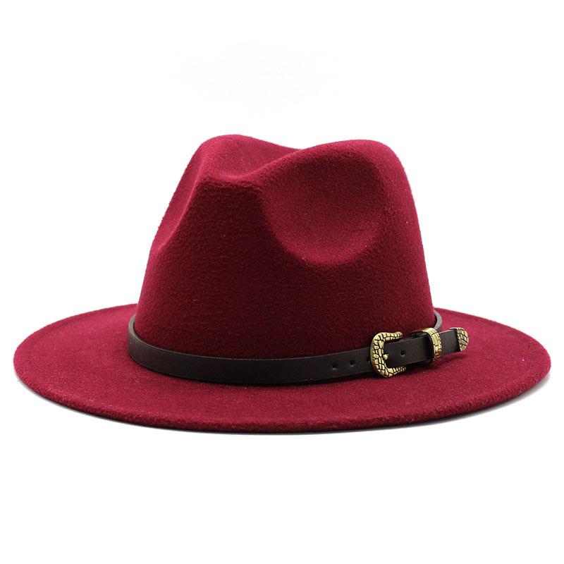 Wide Brim Hats Fedora Hat British Vintage Autumn Winter Women Men Felts Jazz Trilby Top Cap With Belt Buckle Wedding, Jz-cs-18dark grey
Wide Brim Hats Fedora Hat British Vintage Autumn Winter Women Men Felts Jazz Trilby Top Cap With Belt Buckle Wedding, Jz-cs-18dark grey