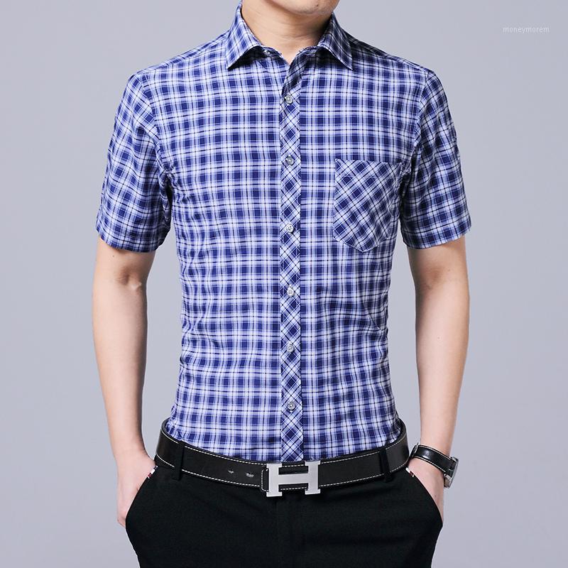 Nice New Men Shirt Men Shirt Plaid Casual Fashion short-sleeved Business Formal Dress Camisa Social1, Zangqingezi
Nice New Men Shirt Men Shirt Plaid Casual Fashion short-sleeved Business Formal Dress Camisa Social1, Zangqingezi