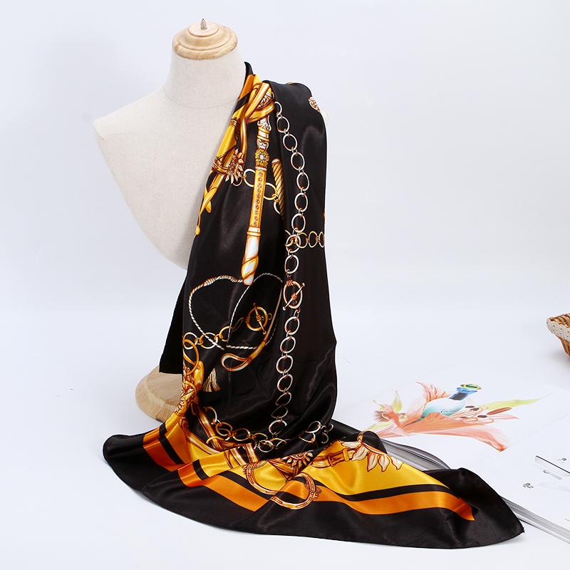 150 Pcs Scarves for Women Shawl Print Silk Satin Hijab Scarf Female Bandana 90*90cm Square Shawls Scarfs For Ladies
150 Pcs Scarves for Women Shawl Print Silk Satin Hijab Scarf Female Bandana 90*90cm Square Shawls Scarfs For Ladies