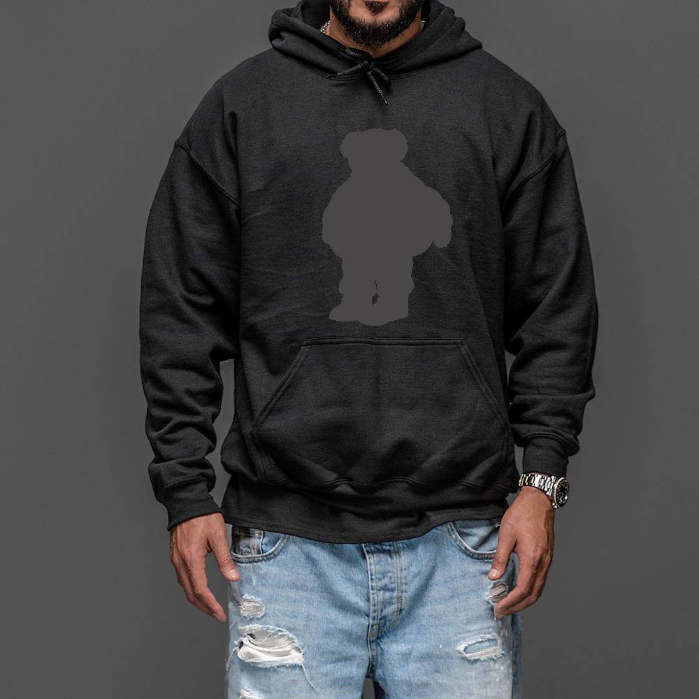 New men and women designer bear printed hoodie autumn and winter cotton bear hoodie, casual street style hoodie, Black
New men and women designer bear printed hoodie autumn and winter cotton bear hoodie, casual street style hoodie, Black