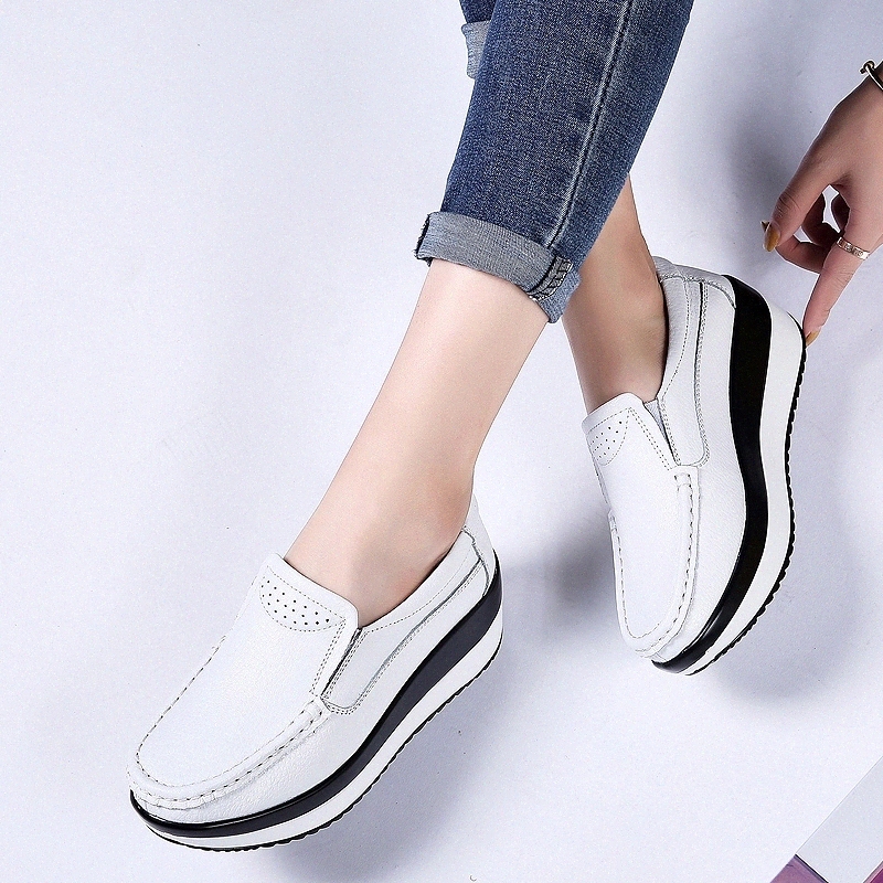 Women Flats Platform Shoes Women Elegant Genuine Leather Shoes Woman Autumn Slip On Casual Flat Shoes Women Zapatos De Mujer #Ox7W
Women Flats Platform Shoes Women Elegant Genuine Leather Shoes Woman Autumn Slip On Casual Flat Shoes Women Zapatos De Mujer #Ox7W