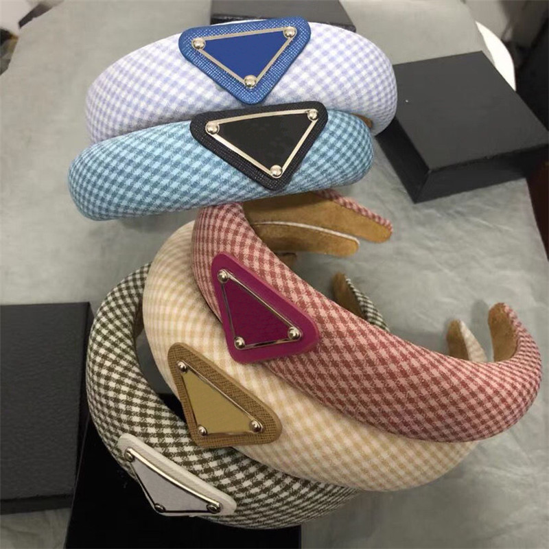 Fabric Sponge Headbands Luxury Designer Jewelry Headwear Women 5 Colors Hairband Elastic Fashion Brand Plaid Headband Girls Dress Ornaments
Fabric Sponge Headbands Luxury Designer Jewelry Headwear Women 5 Colors Hairband Elastic Fashion Brand Plaid Headband Girls Dress Ornaments