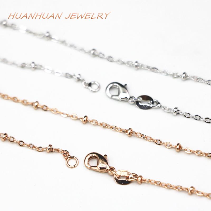 1.5mm Coppper Stainless Steel Link Chain Necklace For Women Round Choker New Trendy Christmas Party Gifts Jewelry 18inch B3375
1.5mm Coppper Stainless Steel Link Chain Necklace For Women Round Choker New Trendy Christmas Party Gifts Jewelry 18inch B3375