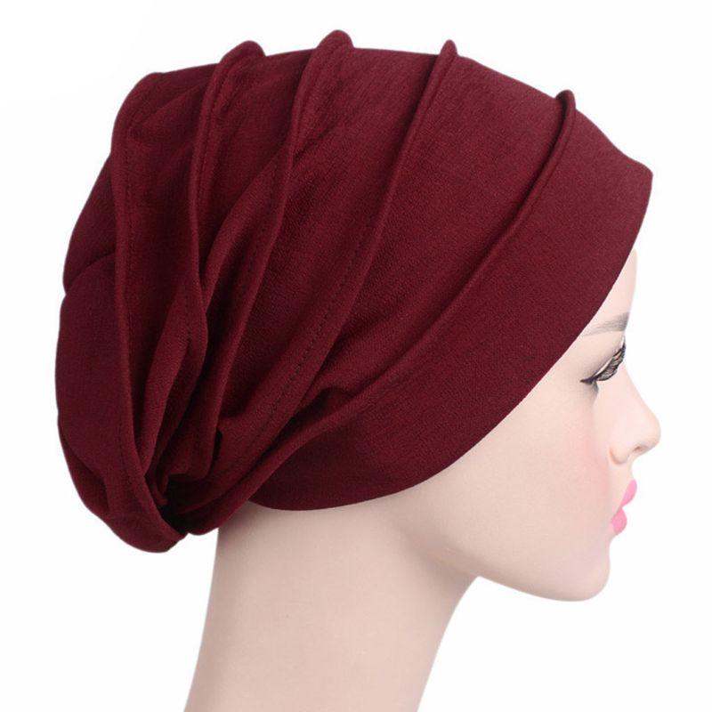 Unisex Cotton Sleep Cap Cancer Beanie Muslim Turban Hair Loss Chemo Hat Pleated 62KE, Blue;gray
Unisex Cotton Sleep Cap Cancer Beanie Muslim Turban Hair Loss Chemo Hat Pleated 62KE, Blue;gray