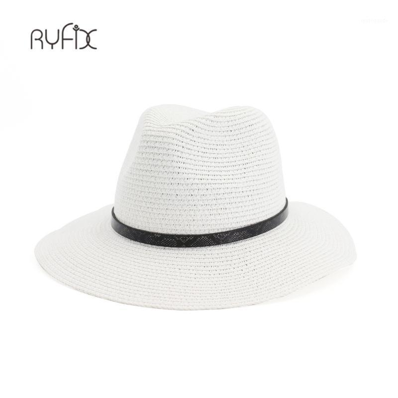 Summer Straw Hat for Men Women Sun Beach Hat Jazz Panama Hats Fedora Wide Brim Sun Protection Cap with Black Belt HA1881, White
Summer Straw Hat for Men Women Sun Beach Hat Jazz Panama Hats Fedora Wide Brim Sun Protection Cap with Black Belt HA1881, White