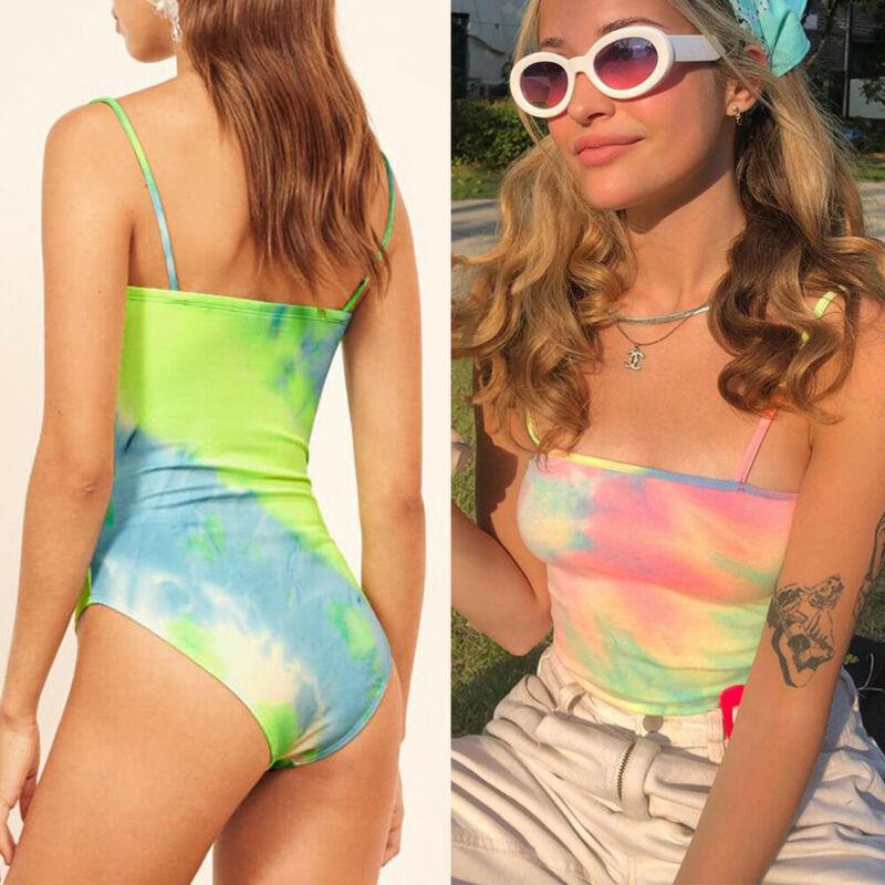US Stock Women Sleeveless Bandage Bodysuit Colorful Jumpsuit Rompers Women Multicolor Stretch Jumpsuit, Green
US Stock Women Sleeveless Bandage Bodysuit Colorful Jumpsuit Rompers Women Multicolor Stretch Jumpsuit, Green