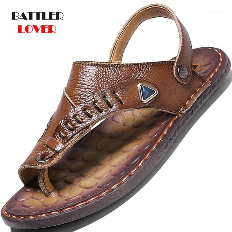 2020 Summer High Quality Genuine Leather Shoes Men Sandals Handmade Classic For Male Soft Rubber Beach Sandalias Sandal Slides1, 100 pcs choose this
2020 Summer High Quality Genuine Leather Shoes Men Sandals Handmade Classic For Male Soft Rubber Beach Sandalias Sandal Slides1, 100 pcs choose this