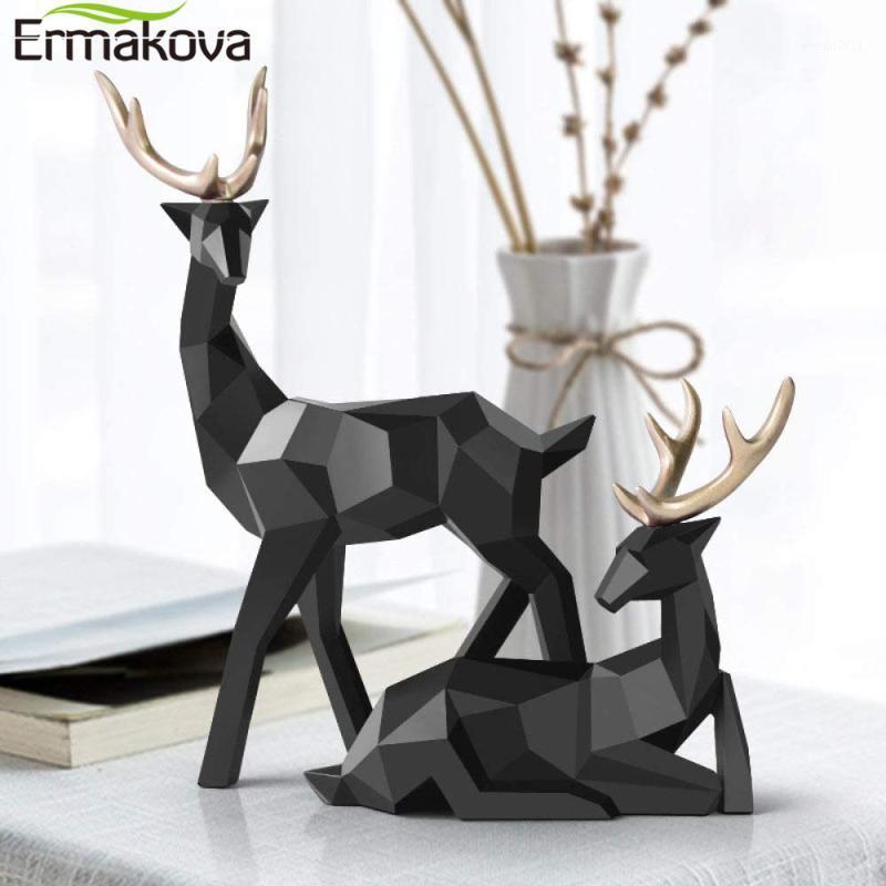 ERMAKOVA Modern Geometric Couple Deer Statue Sculpture Desktop Ornaments Figurine Decoration for Wine Cabinet Cafes TV Showcases1
ERMAKOVA Modern Geometric Couple Deer Statue Sculpture Desktop Ornaments Figurine Decoration for Wine Cabinet Cafes TV Showcases1