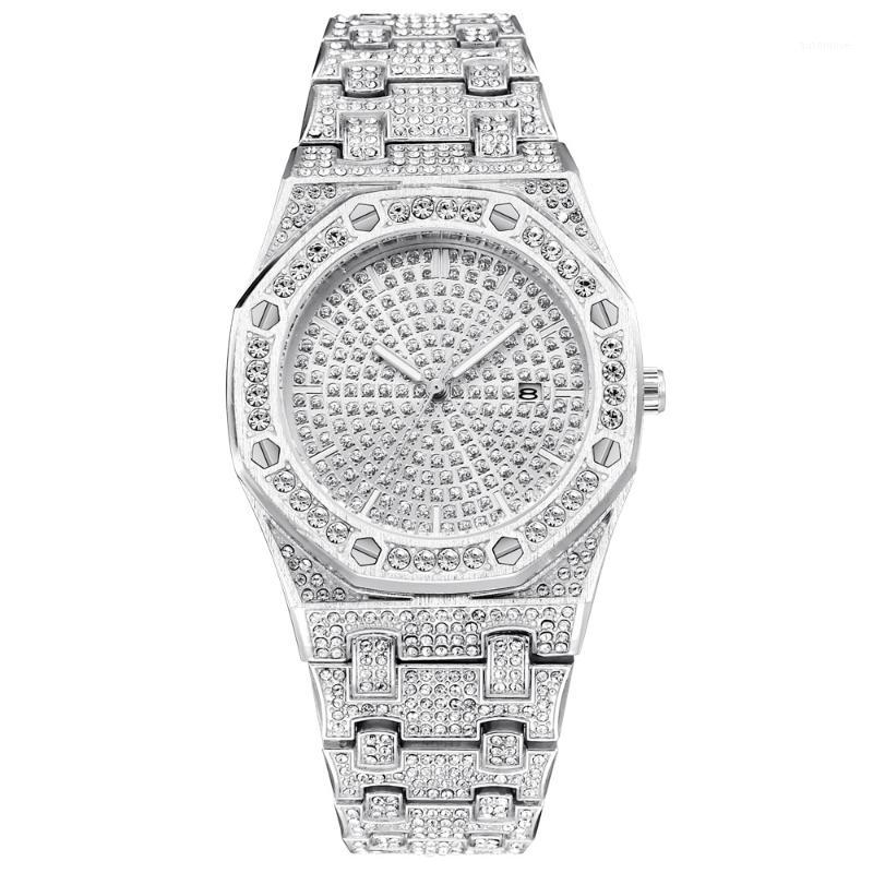 Fashion Diamond Men's Watch Display Stainless Steel Dress Watch Men Design Men Quartz Watc Clock Business Wrist1, Bronze
Fashion Diamond Men's Watch Display Stainless Steel Dress Watch Men Design Men Quartz Watc Clock Business Wrist1, Bronze