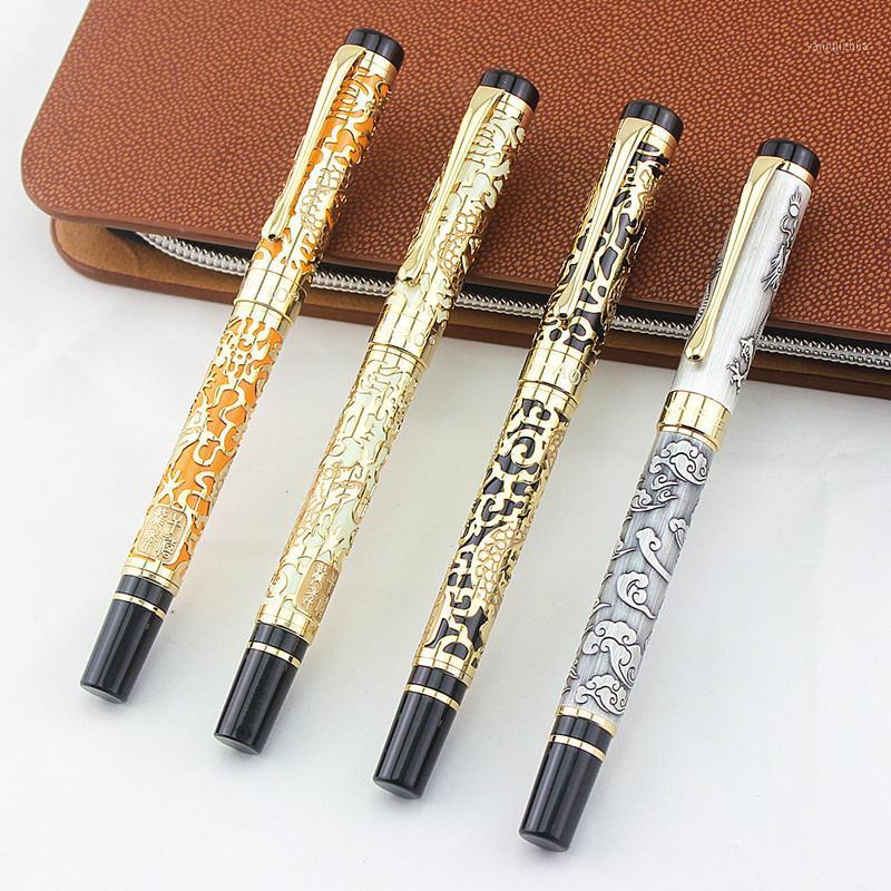 JINHAO 5000 Golden 0.5 Nib Fountain Pen Dragon Embossed school office stationery writing pen Hot1, Red
JINHAO 5000 Golden 0.5 Nib Fountain Pen Dragon Embossed school office stationery writing pen Hot1, Red