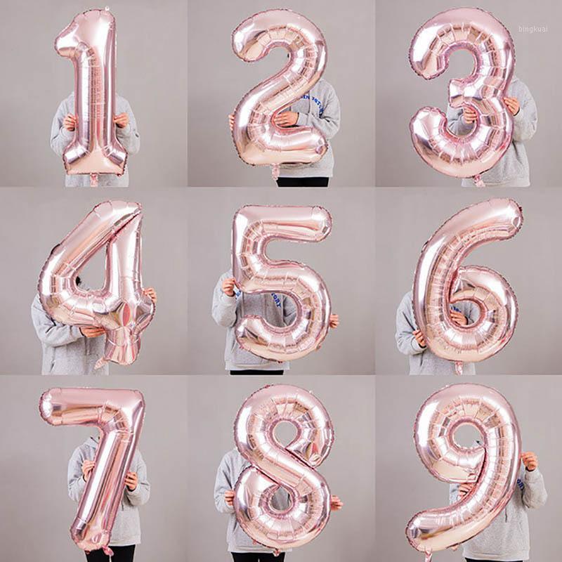 32inch number aluminium balloon Rose gold birthday party balloons valentine's day wedding decoration helium globos party suplies1
32inch number aluminium balloon Rose gold birthday party balloons valentine's day wedding decoration helium globos party suplies1