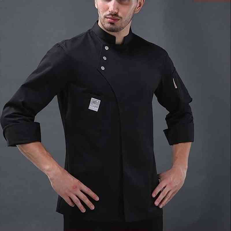 ZOGAA Men Kitchen Restaurant Cook Workwear Chef Uniform White Shirt Double Breasted Chef Jacket 220124, Red
ZOGAA Men Kitchen Restaurant Cook Workwear Chef Uniform White Shirt Double Breasted Chef Jacket 220124, Red
