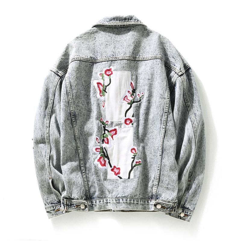 Spring Japan Style Embroidery Peach Retro Vintage Hole Denim Jacket Men Wash White Jeans Jacket Men Bomber Mens Coats, Blue
Spring Japan Style Embroidery Peach Retro Vintage Hole Denim Jacket Men Wash White Jeans Jacket Men Bomber Mens Coats, Blue