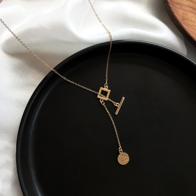 Fashion Yellow Gold Color Good Luck Pendant Adjustable Necklace Woman Zinc alloy Jewelry Birthday Gift
Fashion Yellow Gold Color Good Luck Pendant Adjustable Necklace Woman Zinc alloy Jewelry Birthday Gift