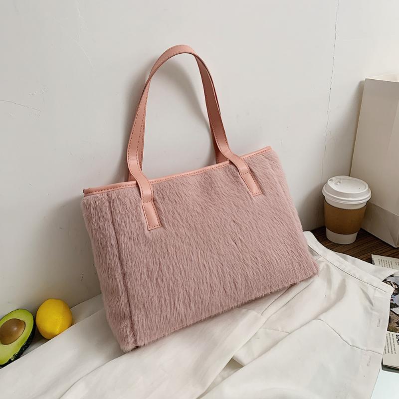 Cow Printed Crossbody Bags Plush Top-handle Bag Lady Shoulder Handbags Female Simple Totes for Women 2020 Trend, Pink
Cow Printed Crossbody Bags Plush Top-handle Bag Lady Shoulder Handbags Female Simple Totes for Women 2020 Trend, Pink