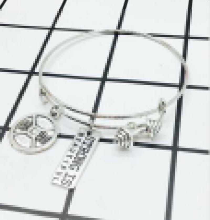 Vintage 25lbs WEIGHT Barbell Fitness Kettlebell STRONG IS Charms Pendant Steampunk Gothic Bracelets & Bangles Gift
Vintage 25lbs WEIGHT Barbell Fitness Kettlebell STRONG IS Charms Pendant Steampunk Gothic Bracelets & Bangles Gift