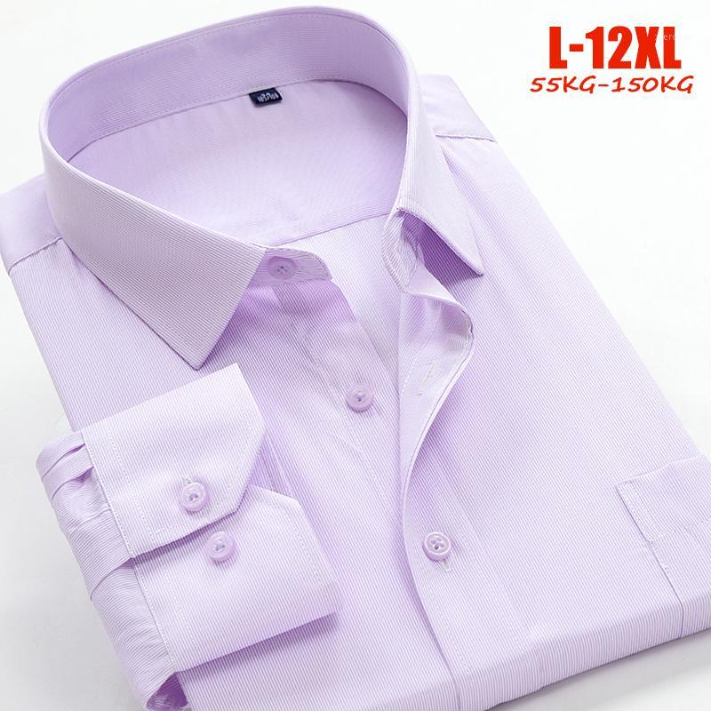 Men's Dress Shirts Plus Size Formal Men 10xl 11xl 12xl Cotton Polyester Striped Long Sleeve Square Collar Chemise Homme1, 218061 
Men's Dress Shirts Plus Size Formal Men 10xl 11xl 12xl Cotton Polyester Striped Long Sleeve Square Collar Chemise Homme1, 218061