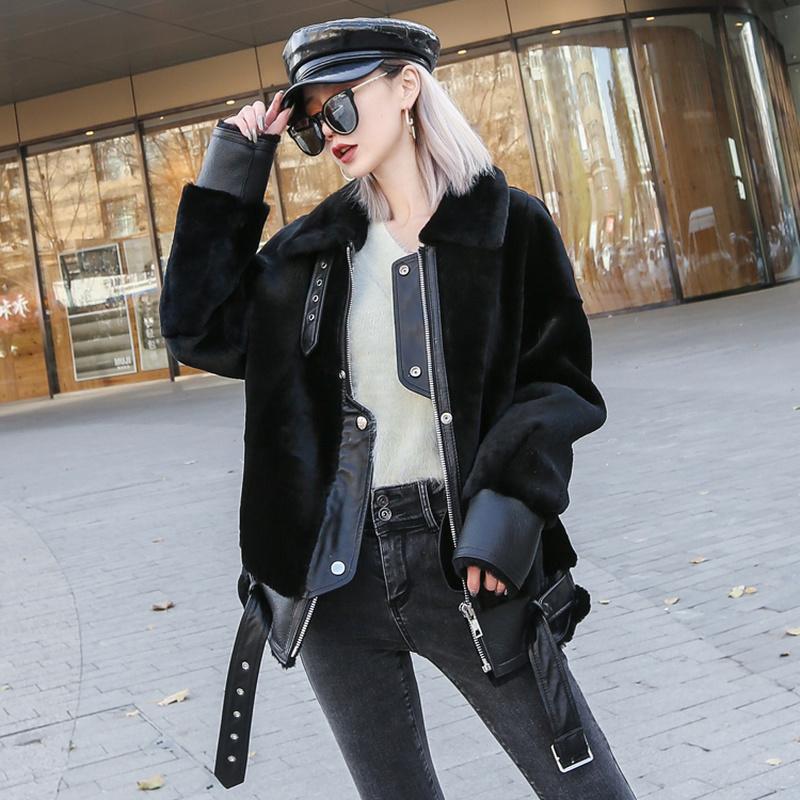 Real Fur Coat Female Warm Sheep Shearling Jackets for Women Autumn Winter Clothes Korean Fashion 2020 Mujeres Abrigos Pph2851, Beige
Real Fur Coat Female Warm Sheep Shearling Jackets for Women Autumn Winter Clothes Korean Fashion 2020 Mujeres Abrigos Pph2851, Beige