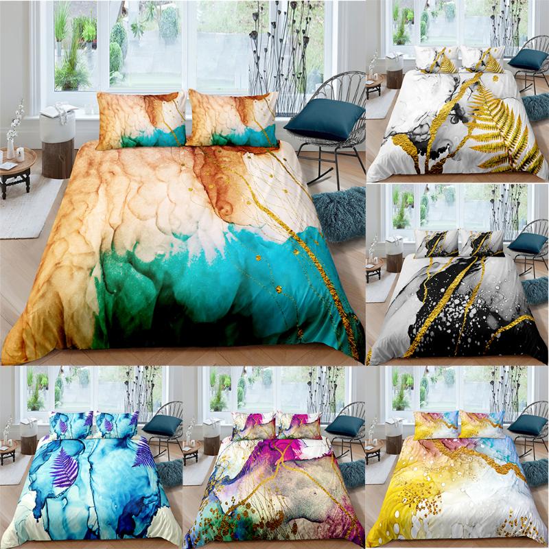 ZEIMON Marble Bedding Set Queen King Soft Bedclothes Abstract Print Duvet Cover with Pillowcases 2/3pcs Home Textiles, 033-3
ZEIMON Marble Bedding Set Queen King Soft Bedclothes Abstract Print Duvet Cover with Pillowcases 2/3pcs Home Textiles, 033-3