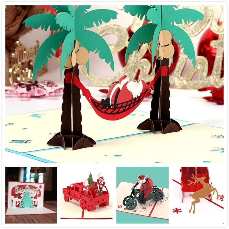 Christmas 3D Stereo Greeting Card Santa Claus Theme Greeting Card Envelope Laser Cut Postcard Birthday Christmas Decoration#YL101
Christmas 3D Stereo Greeting Card Santa Claus Theme Greeting Card Envelope Laser Cut Postcard Birthday Christmas Decoration#YL101
