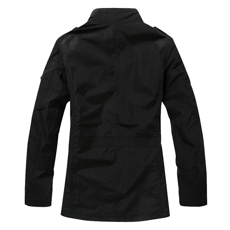M5XL Men Long Trench Coat For Spring Autumn Thin Windbreaker Parka Summer Thin Varsity Khaki Outerwear Male Jacket Casual Baggy T200502