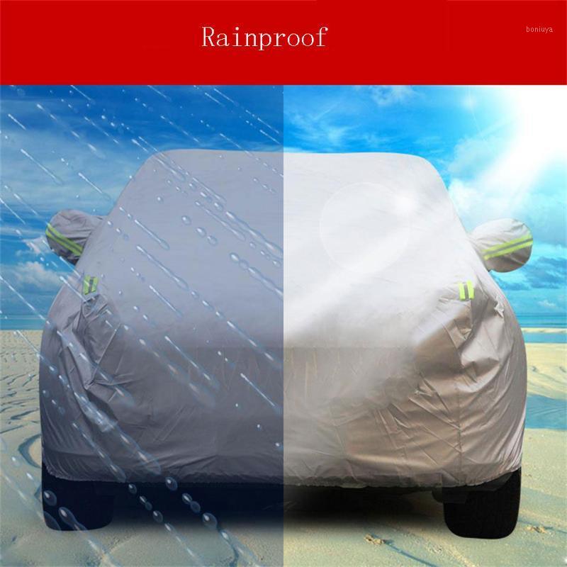 Indoor Outdoor Full Car Cover Sun UV Snow Dust Resistant Protection For Hatchback Three Carriages Off-Road Vehicle Car Covers1 
Indoor Outdoor Full Car Cover Sun UV Snow Dust Resistant Protection For Hatchback Three Carriages Off-Road Vehicle Car Covers1