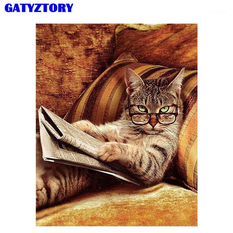 GATYZTORY Cat Diy Painting By Number Animals Acrylic Hand Painted Paint By Number Wall Art Picture For Modern Home Decor Drop1
GATYZTORY Cat Diy Painting By Number Animals Acrylic Hand Painted Paint By Number Wall Art Picture For Modern Home Decor Drop1