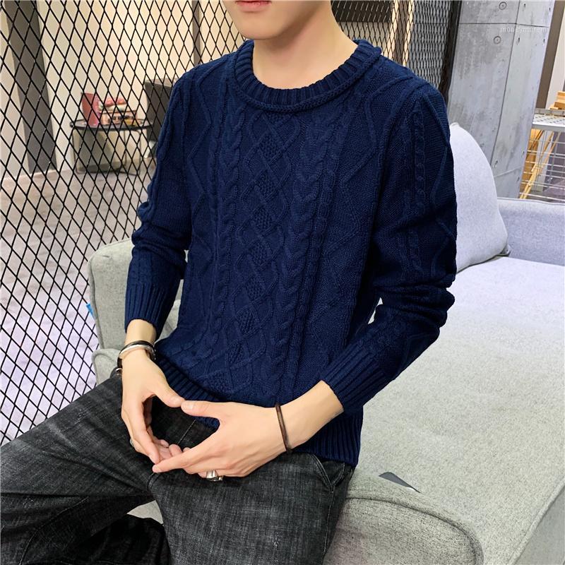 Spring and Autumn Men's Knitwear Jacket Sweater Long Sleeve New Leisure Youth Joker Korean Fashion Wear1, Black