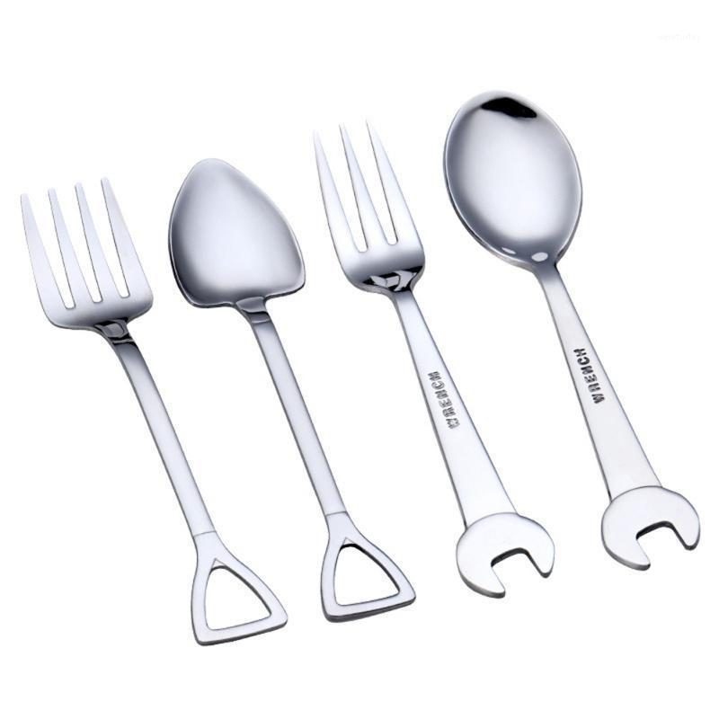1PC Stainless Steel Coffee Spoon Shovel/Wrench Shaped Dessert Forks Ice Cream Sugar Teaspoon Kids Interesting Toys Bar1
1PC Stainless Steel Coffee Spoon Shovel/Wrench Shaped Dessert Forks Ice Cream Sugar Teaspoon Kids Interesting Toys Bar1