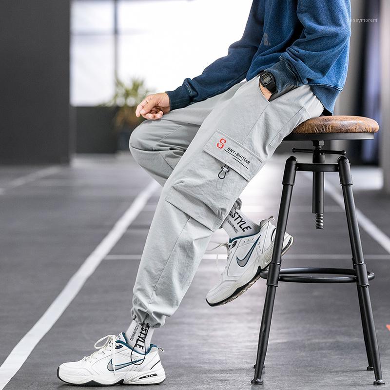 Men Joggers Pants 2020 New Mens Pockets Streetwear Cargo Pants Male Hip Hop Track Korean Fashions Harajuku1, Gray
Men Joggers Pants 2020 New Mens Pockets Streetwear Cargo Pants Male Hip Hop Track Korean Fashions Harajuku1, Gray