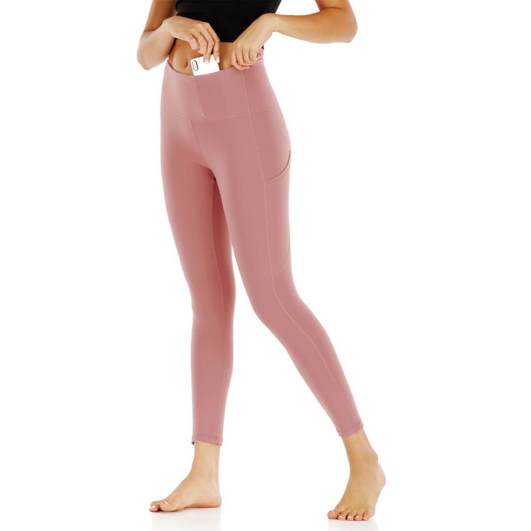 20 Nylon Yoga Pants Ladies Pocket High Waist Cropped Pants Skinny Sports Running Workout Clothes 2 New Hot Sale, Pink
20 Nylon Yoga Pants Ladies Pocket High Waist Cropped Pants Skinny Sports Running Workout Clothes 2 New Hot Sale, Pink