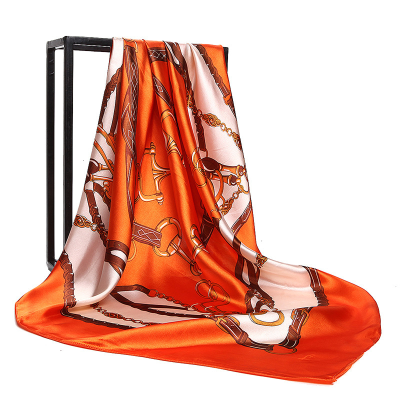 Scarf For Women Spring Letter Pattern brands Design Scarfs 100% Silk Scarves Size 90X90CM Top Qualtiy
Scarf For Women Spring Letter Pattern brands Design Scarfs 100% Silk Scarves Size 90X90CM Top Qualtiy