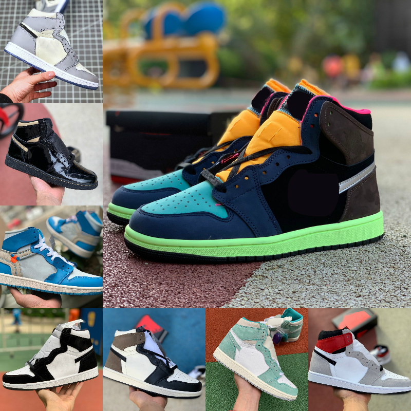 2021 New 1 1s Basketball Shoes Men Women Tie Dye OG Bio Hack LIGHTBULB Blue UNC Patent DARK MOCHA Pine Green Fearless Varsity Red Designer
2021 New 1 1s Basketball Shoes Men Women Tie Dye OG Bio Hack LIGHTBULB Blue UNC Patent DARK MOCHA Pine Green Fearless Varsity Red Designer